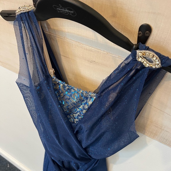 Revolution Dancewear All of the Stars, lyrical navy blue costume, LC and MC - Picture 11 of 11